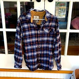 Legendary whitetails the original Buck Camp men’s flannel shirt